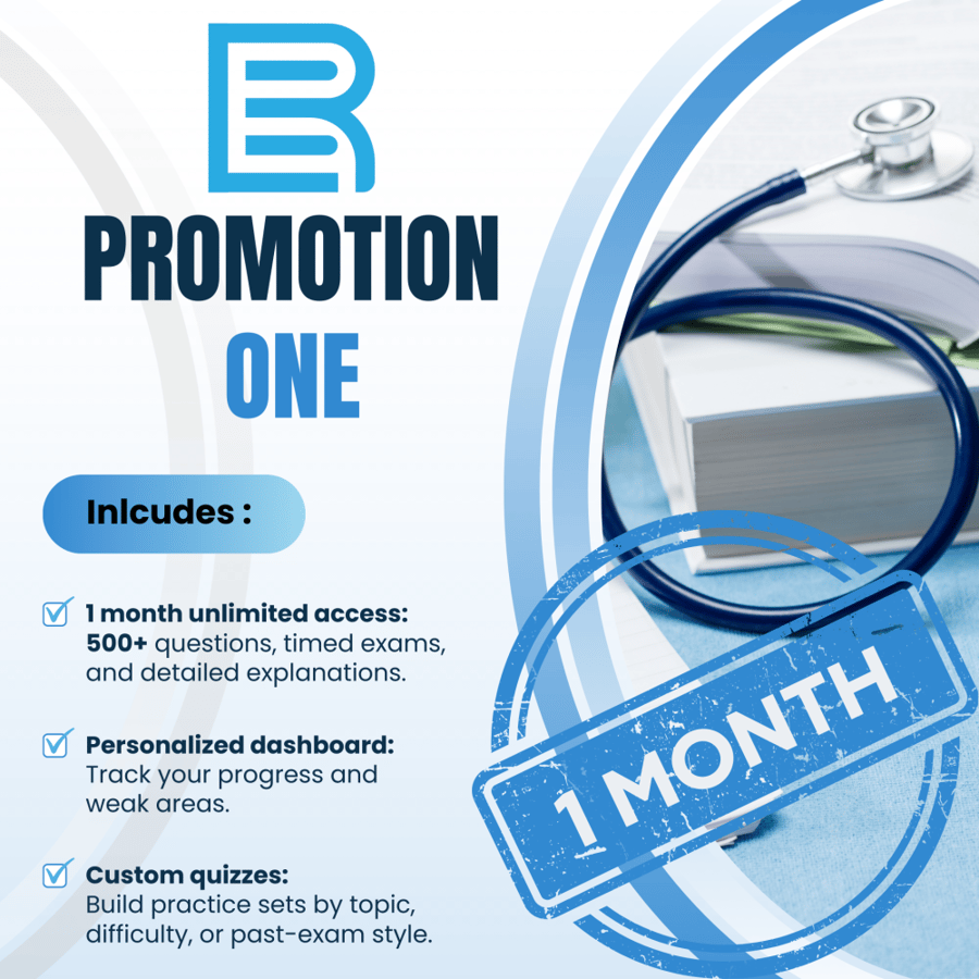 BoardsReviews Promotion 1 Exam – 1-Month Access