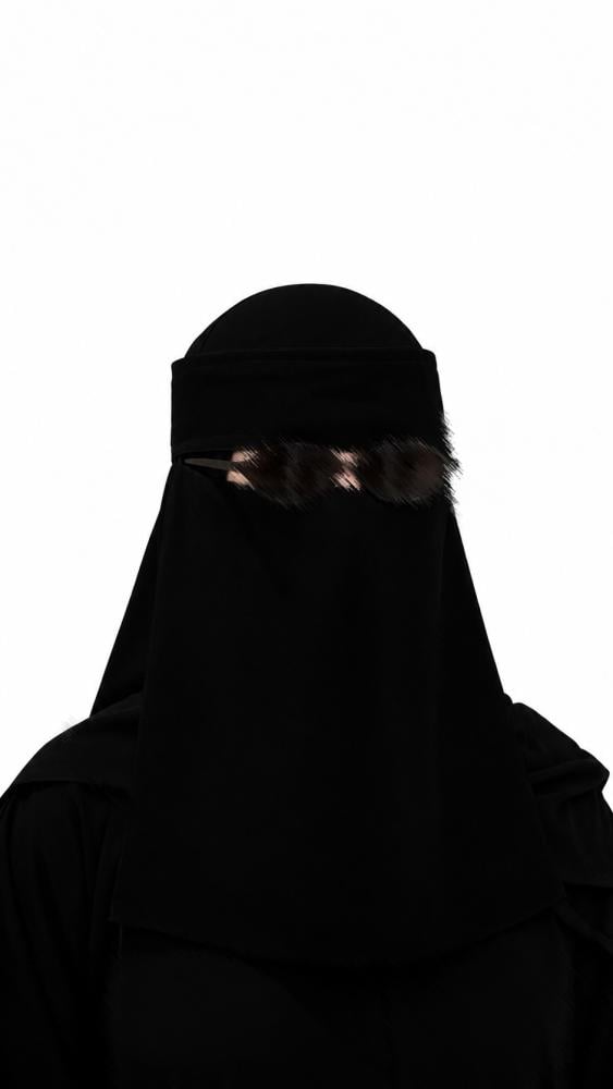 نقاب 12 انش مغاطين