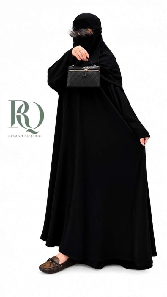عبايه رحمه طقطق كامل