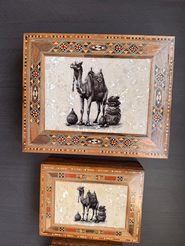 صندوق فاخر يدوي زاد ابن بطوطة