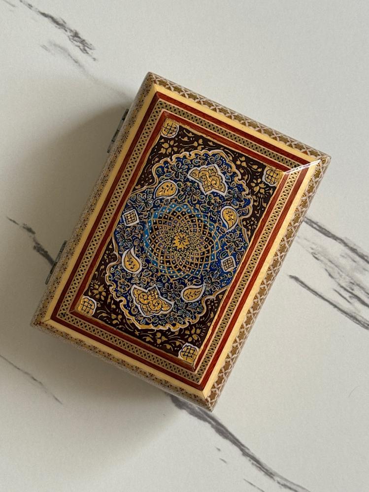 صندوق فل ختم نحاس وعظم