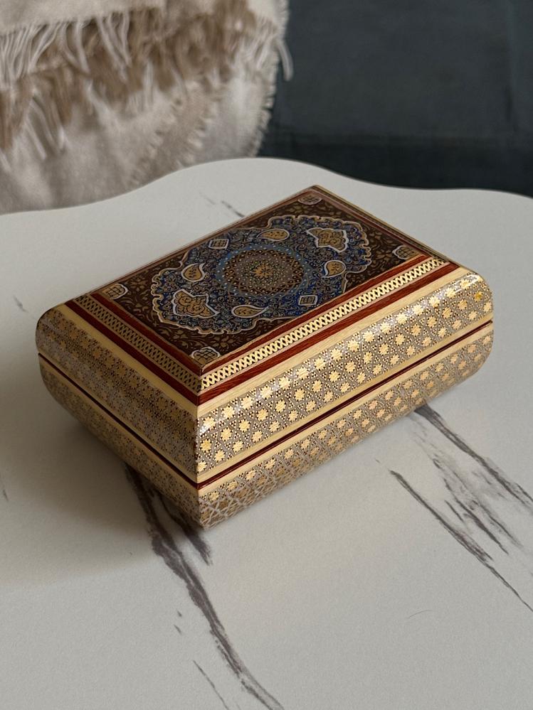 صندوق فل ختم نحاس وعظم