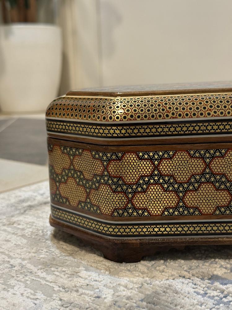 Iranian box royal blue