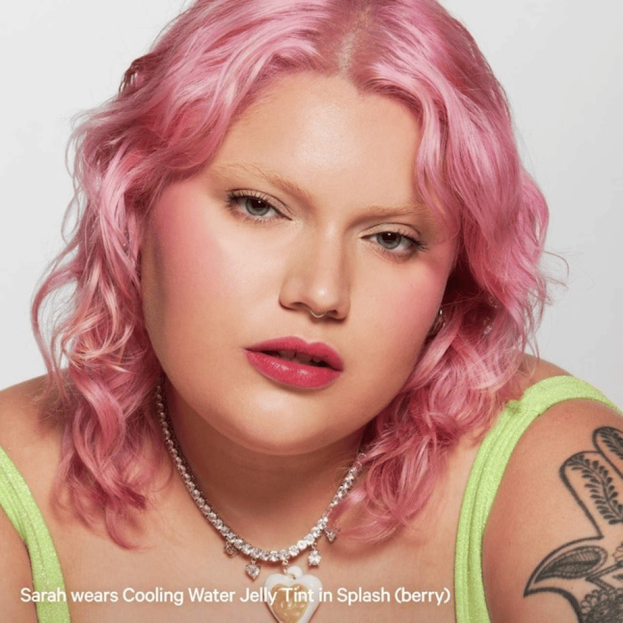 Milky makeup, blush gel tint - Splash Berry Plum 5 grams