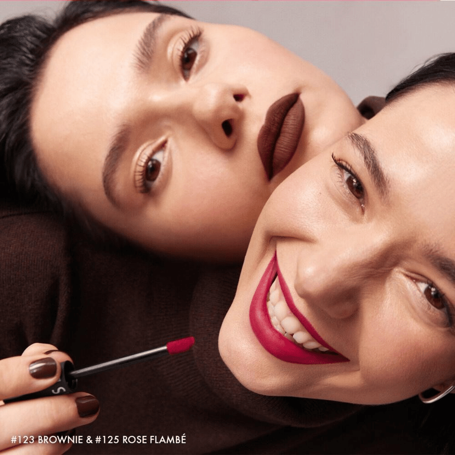 Sephora Lip Satin Cream Lipstick Matte Liquid - 01 Oulivez Red