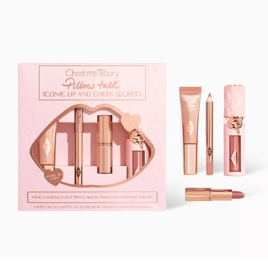 Charlotte Tabori gift set Bilo Tock iconic lip and cheek secrets 4 pieces