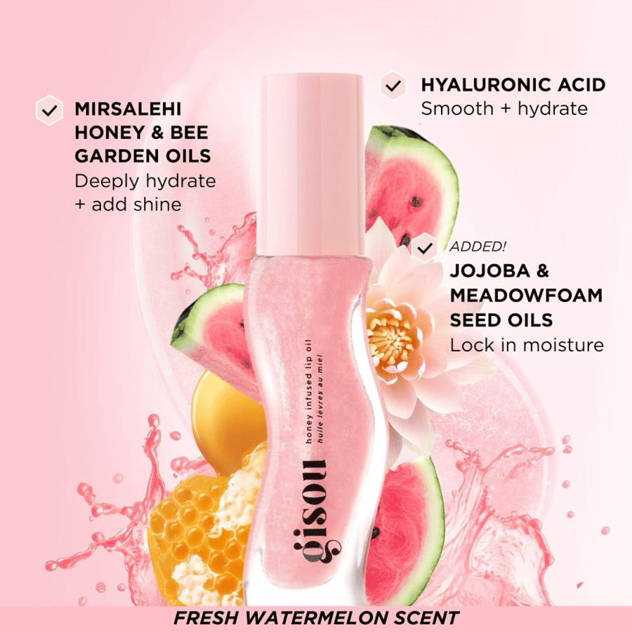 Gesso lip gloss and moisturizer 8 ml - Watermelon Sugar
