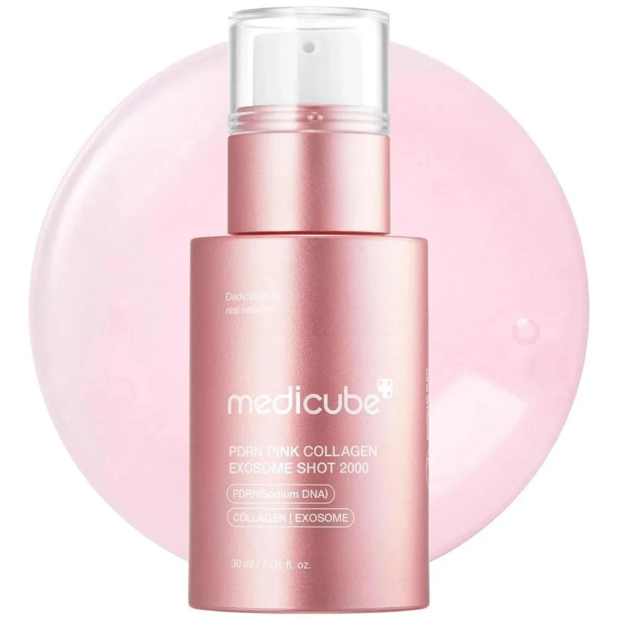PDR and Pink Collagen Exosome Shot Serum 2000 from Mediheal – 30 ml