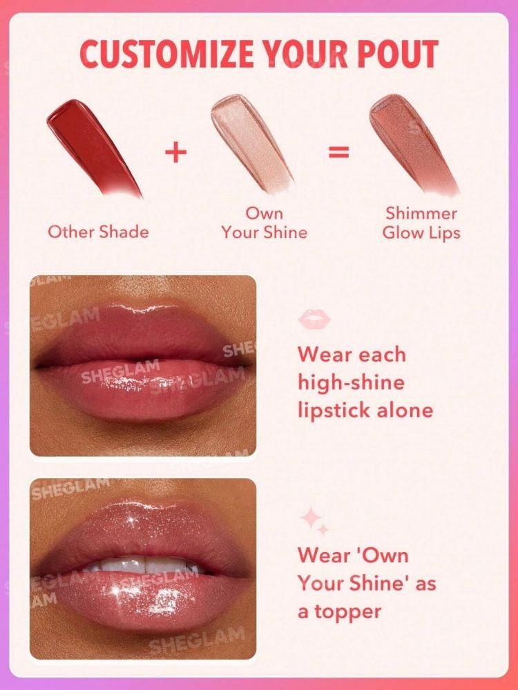 Glossy lipstick mirror bag from Shegloom - Main Character