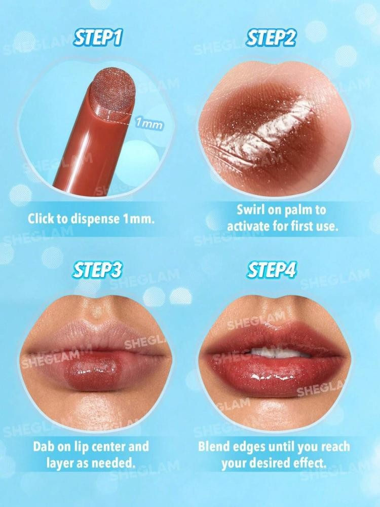 Lip gloss and enhancer from Shiqalam - Gold Rush
