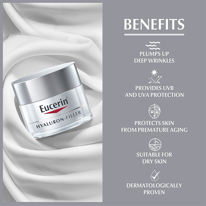 Yuserin Day Anti-Wrinkle Hyaluronic Cream - 50 ml