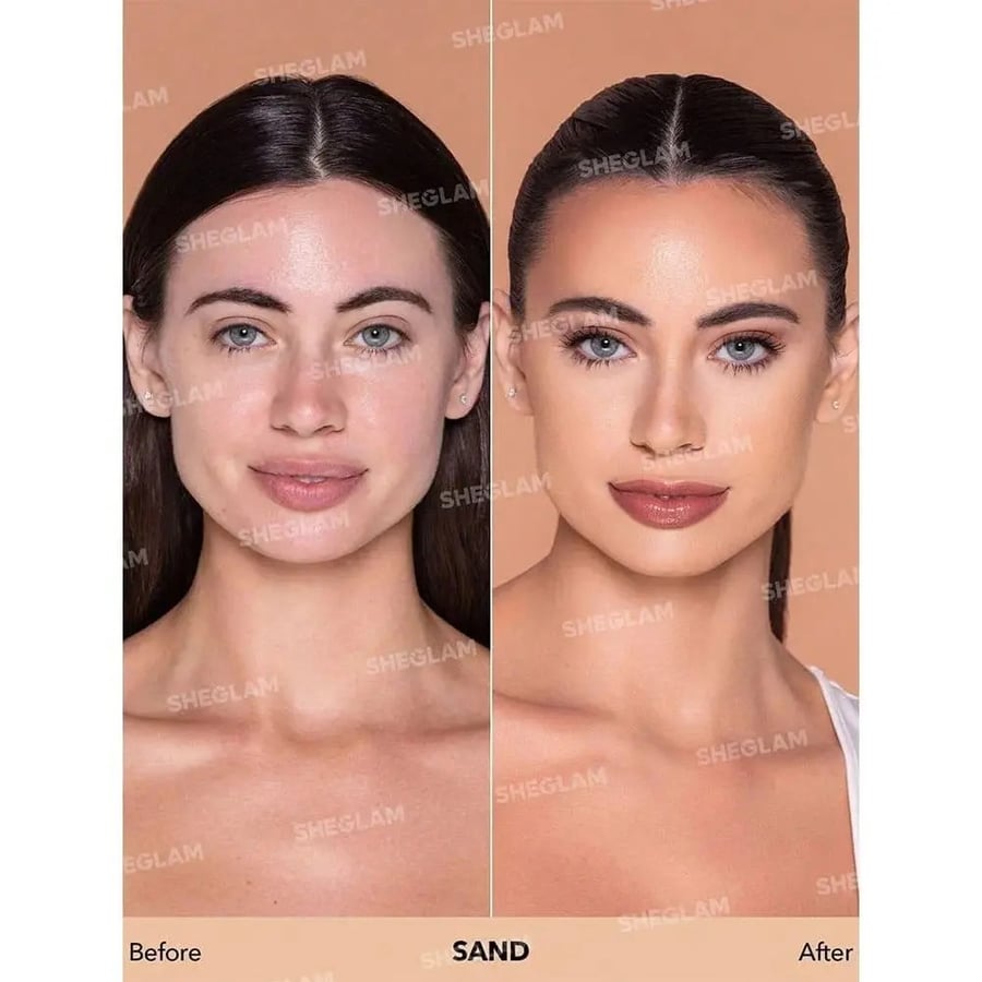 فاونديشن طويل الثبات كومبليكسشن برو غير لامع من شيقلام - درجة ساند - 30 مل