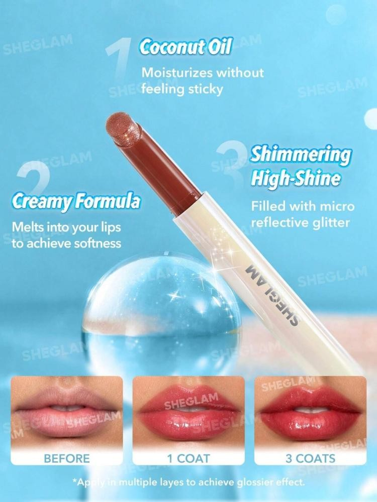 Lip gloss and enhancer from Shiqalam - Gold Rush