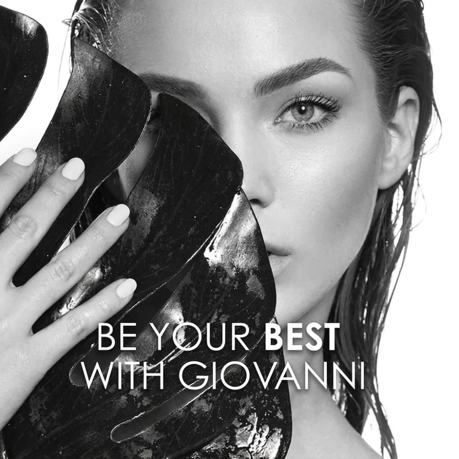 Giovanni Eco Chic Golden White Shampoo for deep cleaning – 250 ml (8.5 ounces) – for deep cleaning with vegetable oils, peppermint oil, and aloe vera – for normal to oily hair