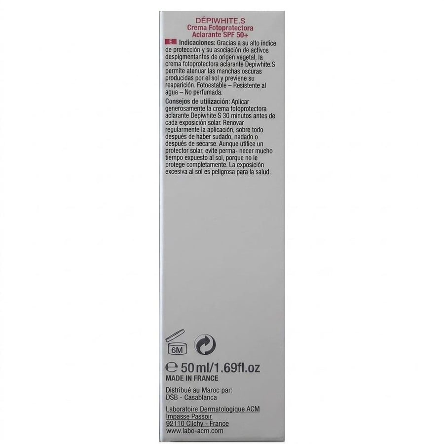 ACM Deep White S Brightening Cream and Sunscreen 50ml