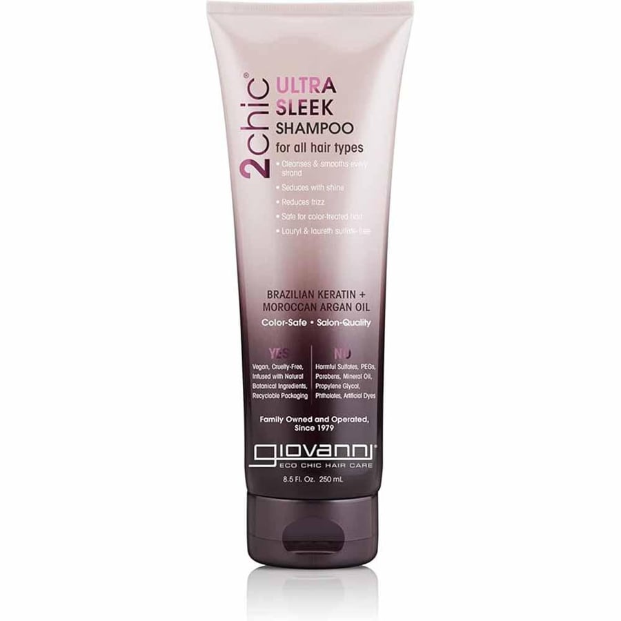 شامبو جيوفاني بزيت الأرغان والكيراتين Giovanni 2chic Ultra Sleek
