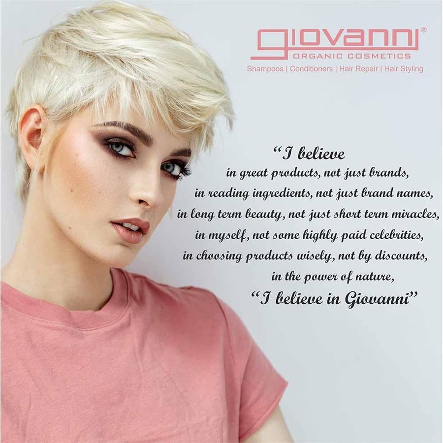 شامبو جيوفاني بزيت الأرغان والكيراتين Giovanni 2chic Ultra Sleek