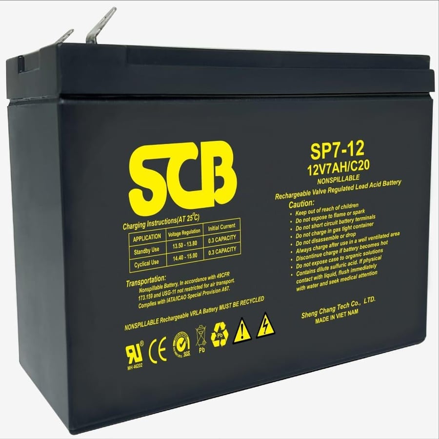 Power 7 - high-performance 12-volt battery