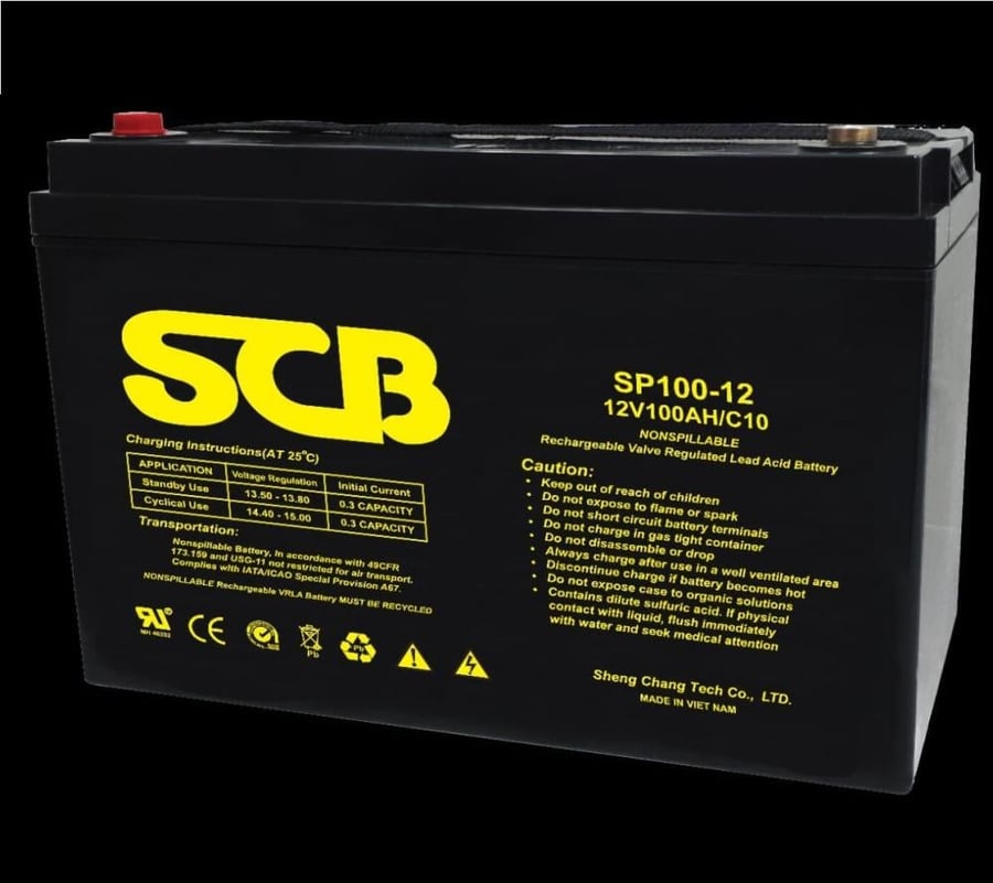 Power 100 - 12-volt high-performance battery
