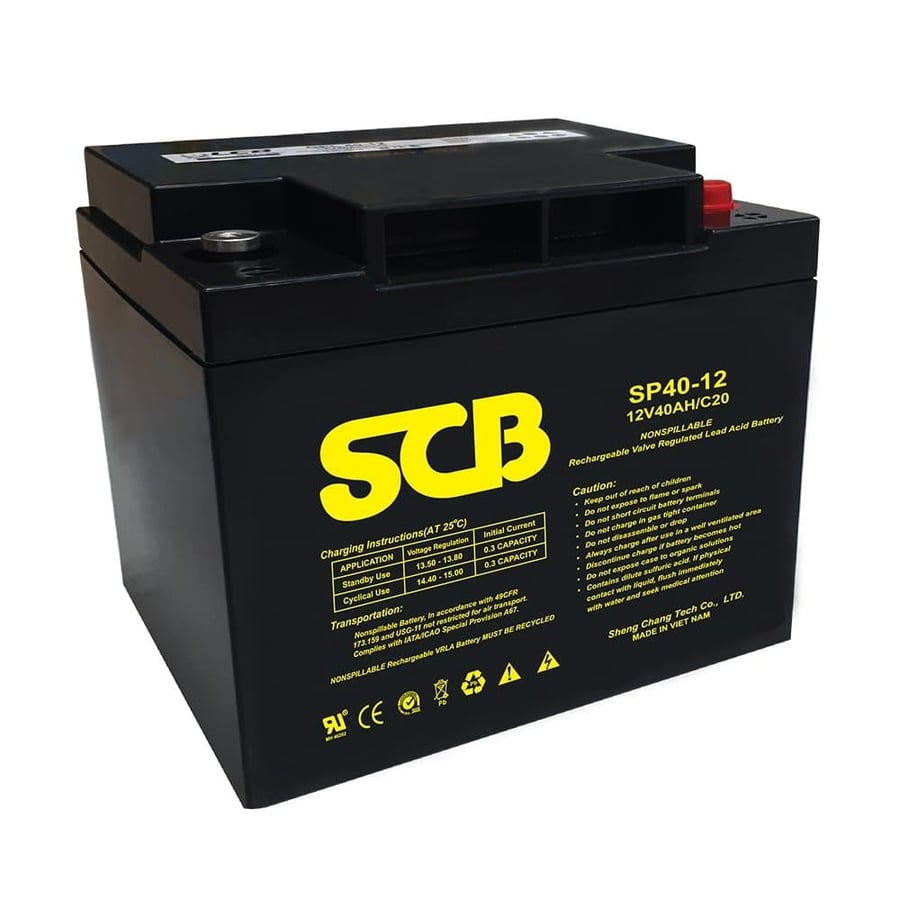 12-volt 40-amp Vietnamese battery