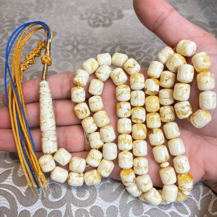سبحة كهرمان كلنقرادي صندوقي