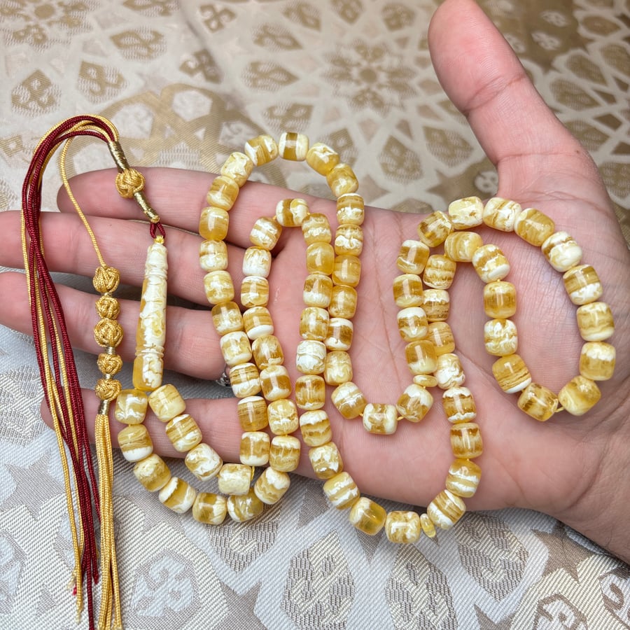 سبحة كهرمان كلنقرادي صندوقي