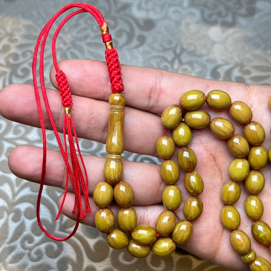 سبحة مستكة بيض الحمام أنيق