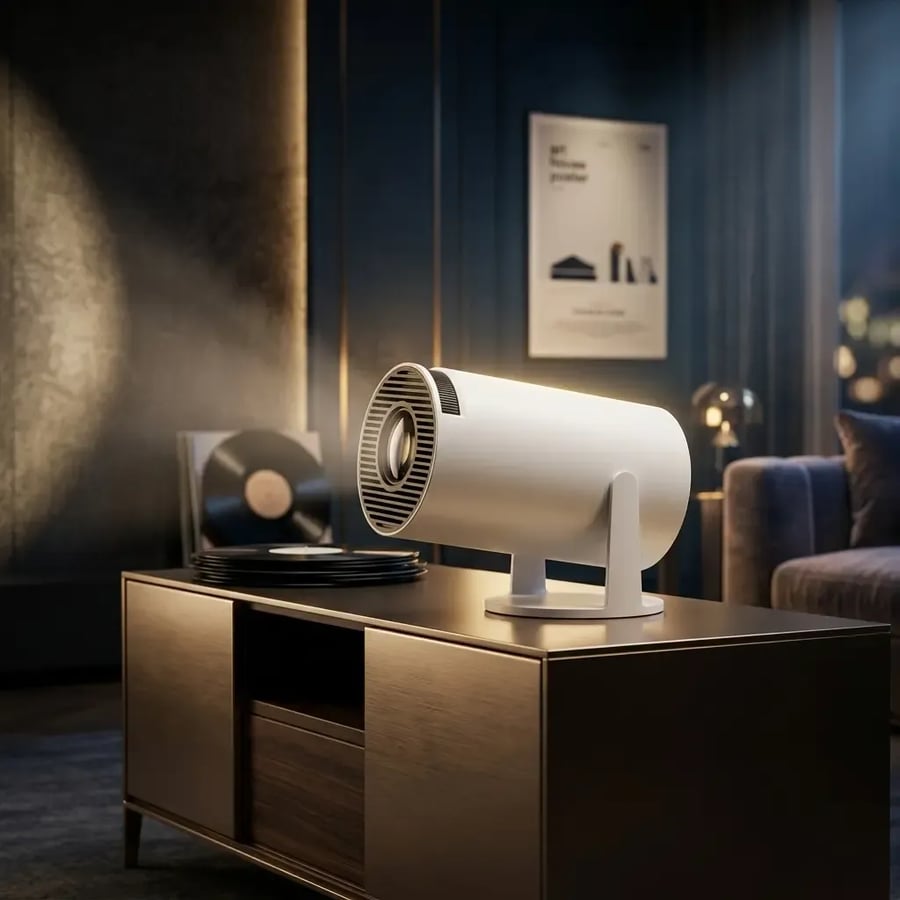 بروجكتر ذكي Mini Projector – عرض Full HD + واي فاي + حجم صغير