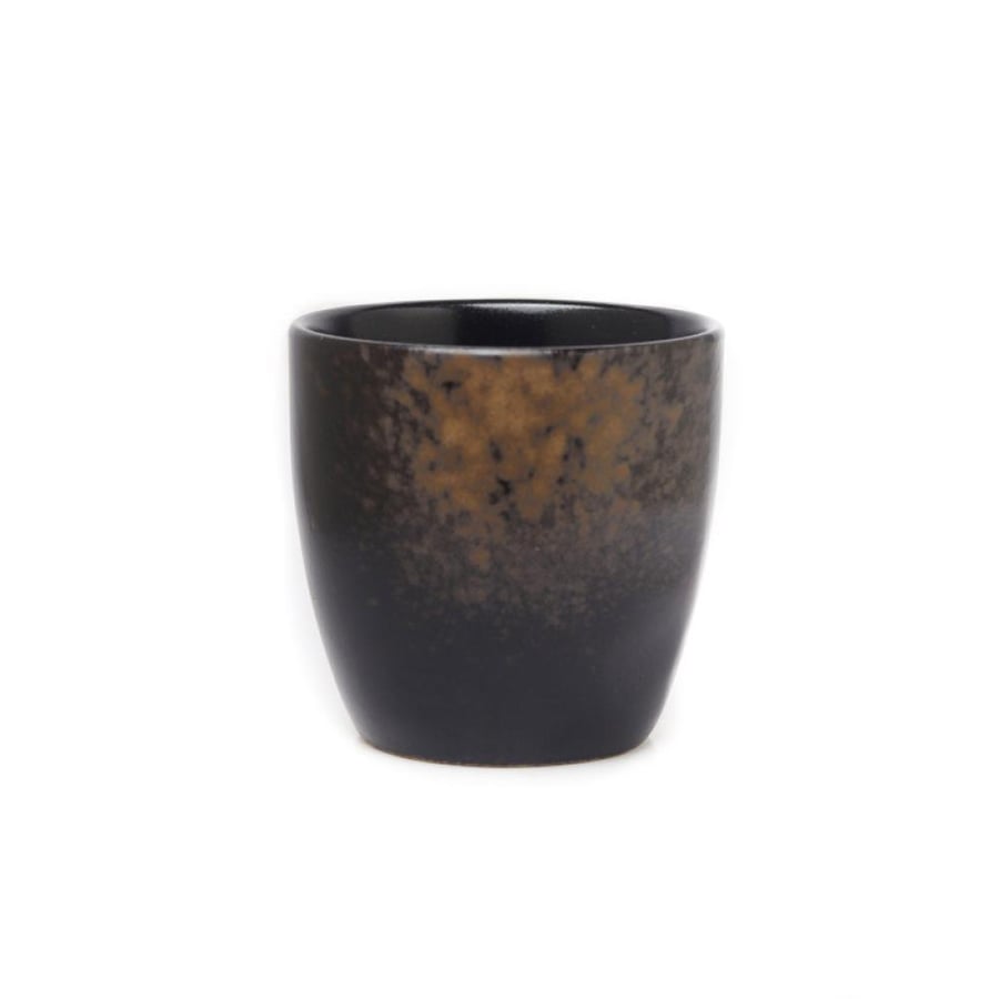 Ceramic cup 150 ml Brown-s