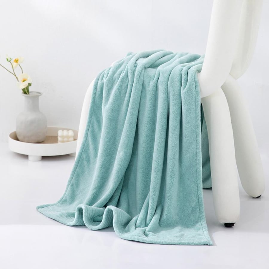 Rustic - Modern medium towel - turquoise