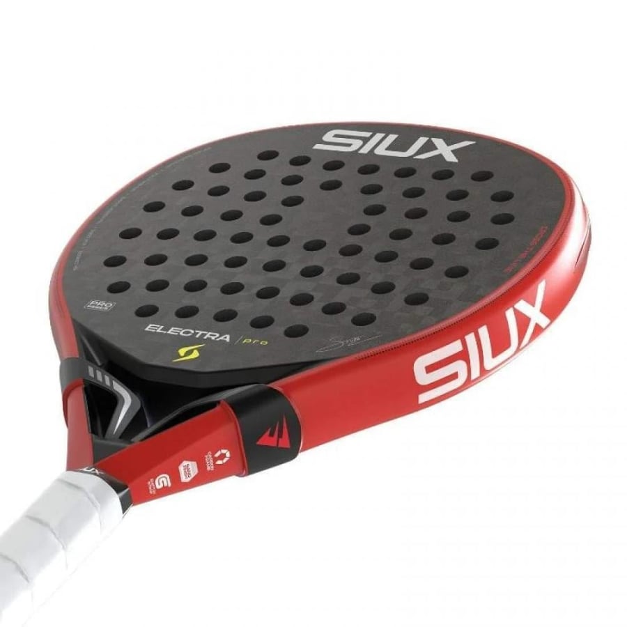 Siux Stupa Electra Pro 2026 Red Black Padel Racket