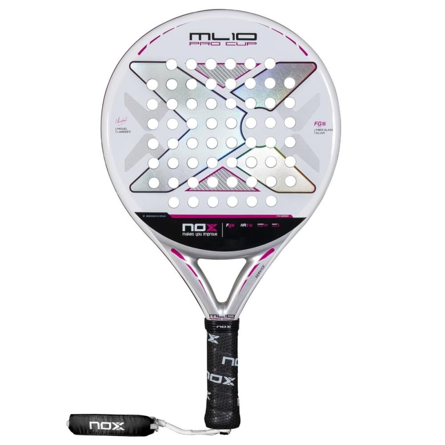 Nox ML10 PRO CUP SILVER 2025 Padel Racket by Miguel Lamperti