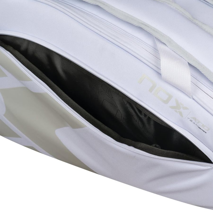 NOX AT10 Team White Padel Racket Bag