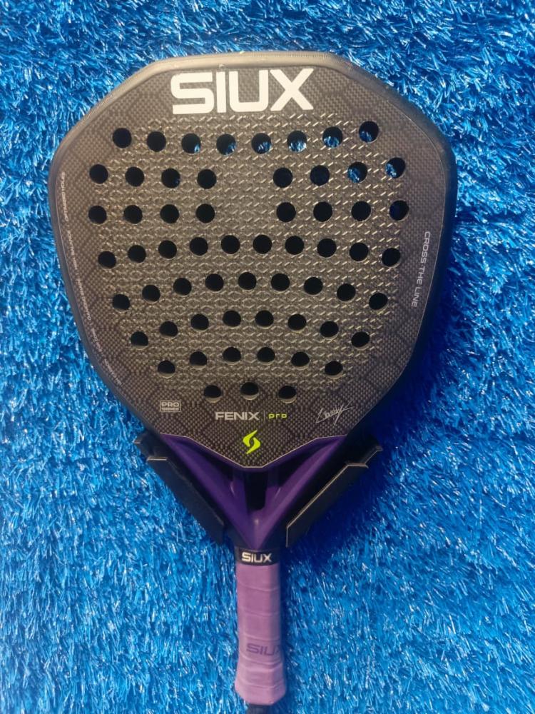 Siux Leo Augsburger Fenix Pro Black 2026 USED Padel Racket