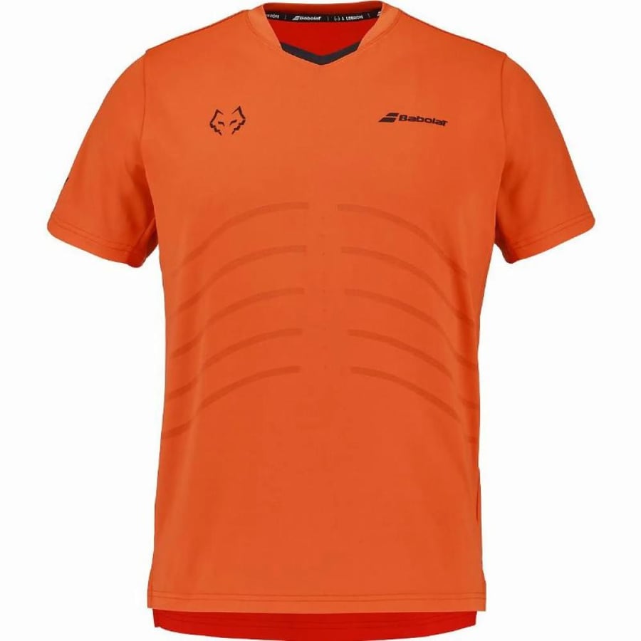 Babolat Juan Lebrón Crew Neck T-Shirt – Orange