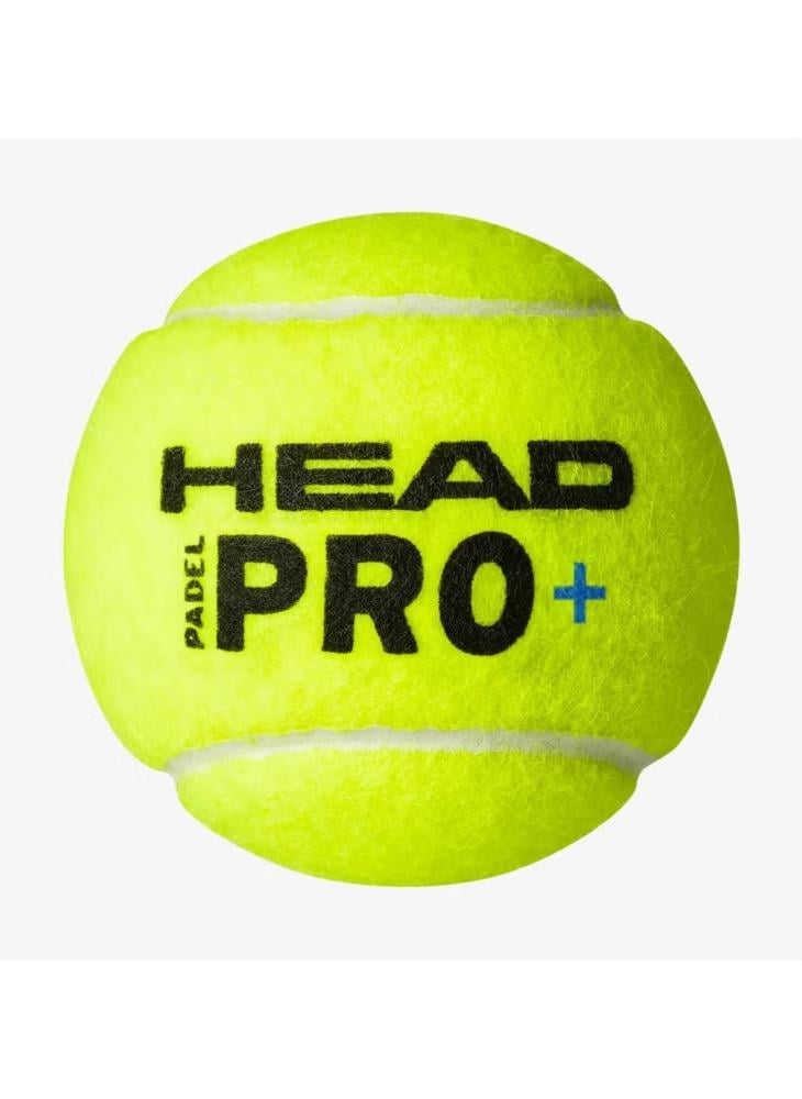 Head Pro+ 2025 Padel Balls (3 Balls)