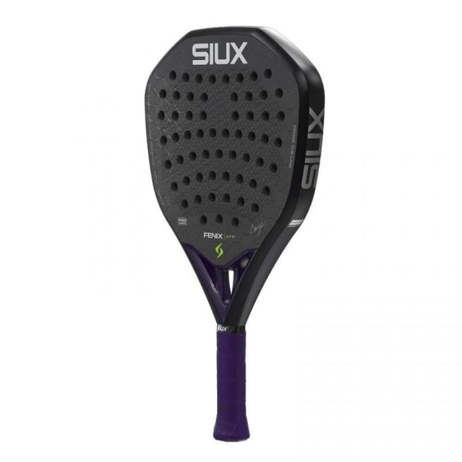 Siux Leo Augsburger Fenix Pro Black 2026 Padel Racket