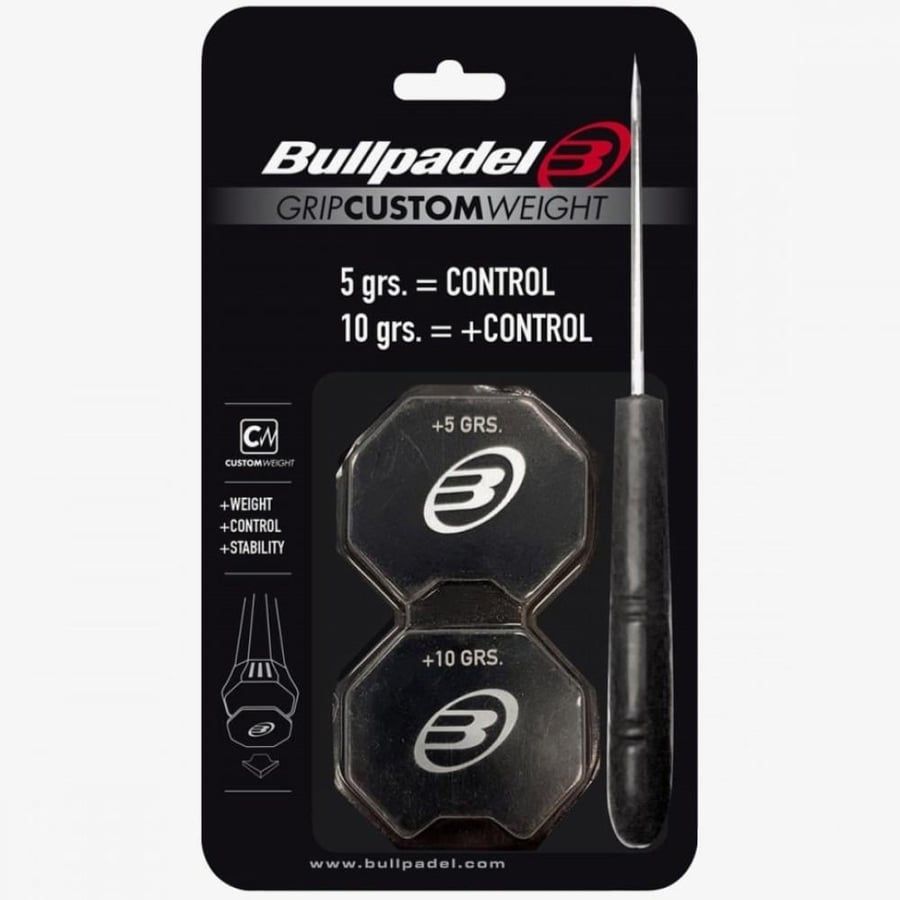 Bullpadel Custom Weight Grip Black