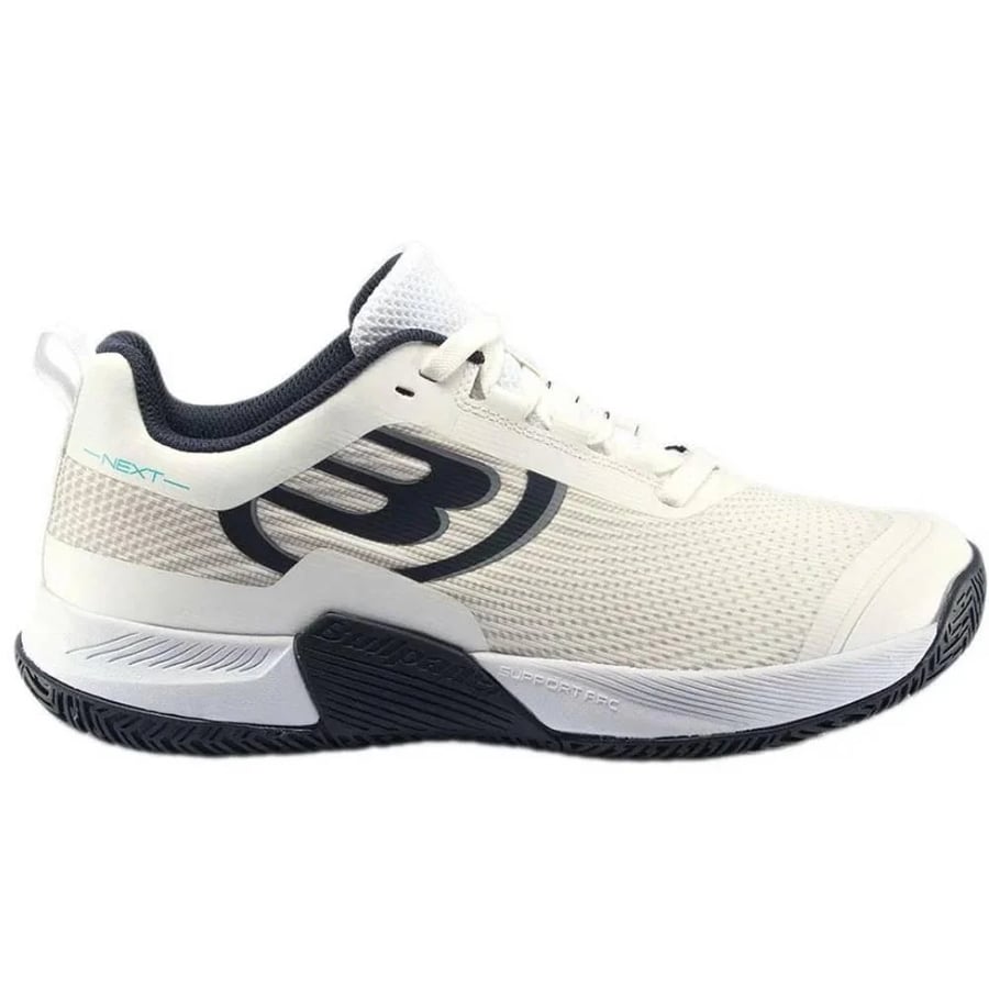 Bullpadel Next Hybrid PRO 22 White/Navy Blue Padel Shoes