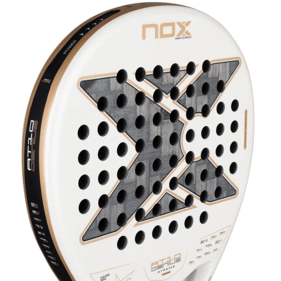 NOX AT10 Luxury Genius 12K Alum XTREM 2026 by Agustin Tapia Padel Racket
