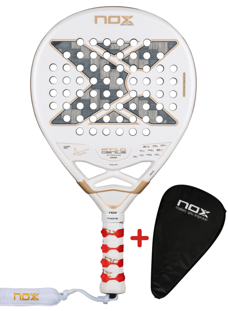 NOX AT10 Luxury Genius 12K Alum XTREM 2026 by Agustin Tapia Padel Racket
