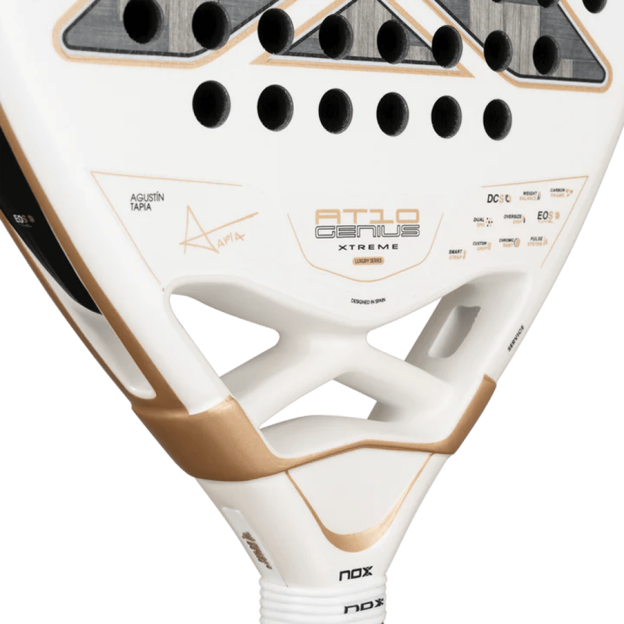 NOX AT10 Luxury Genius 12K Alum XTREM 2026 by Agustin Tapia Padel Racket