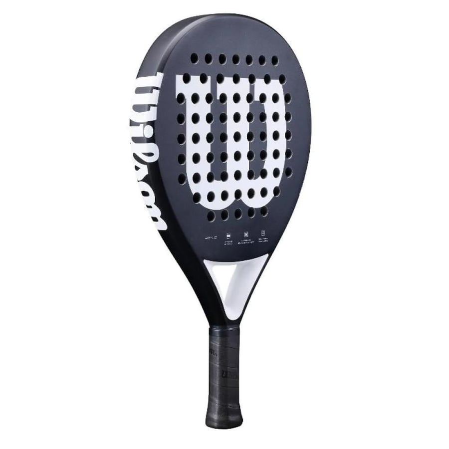 Wilson Match Point Padel Racket Black White