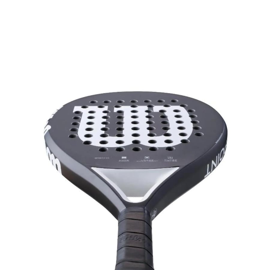 Wilson Match Point Padel Racket Black White