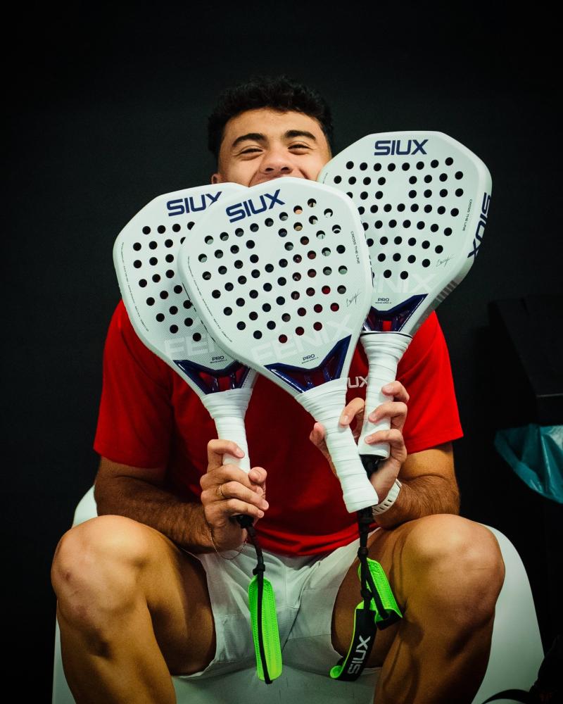 SIUX Fenix Pro SE II White Augsburger 2026 Padel Racket