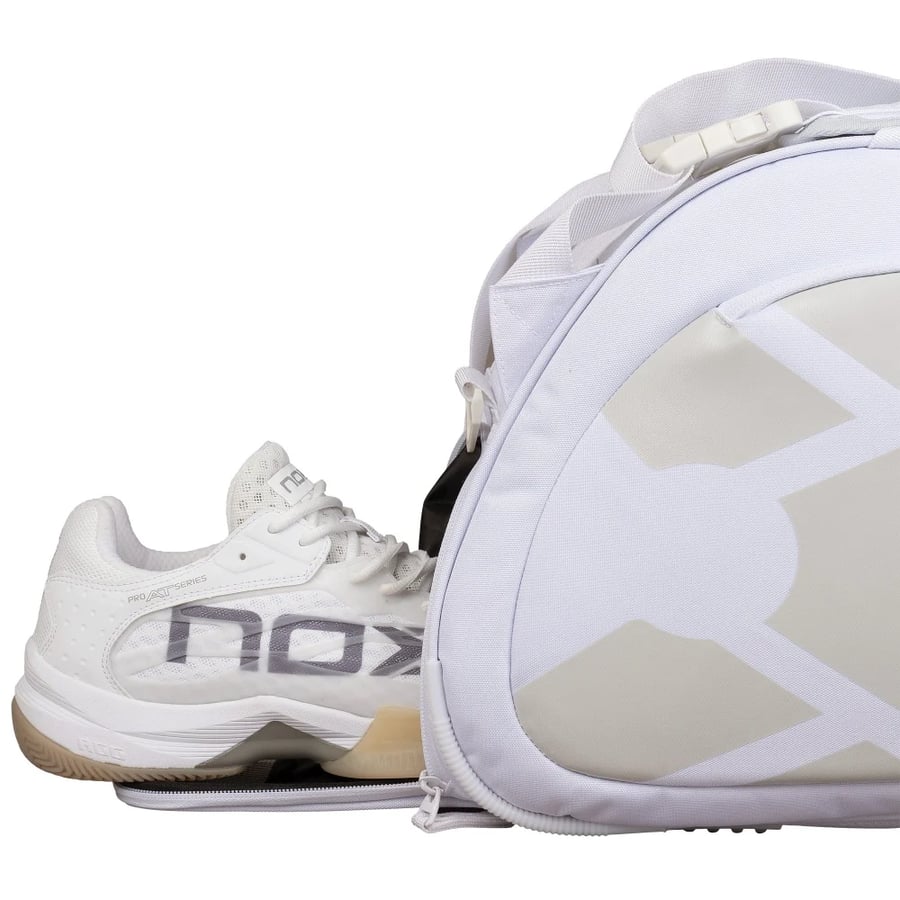 NOX AT10 Team White Padel Racket Bag