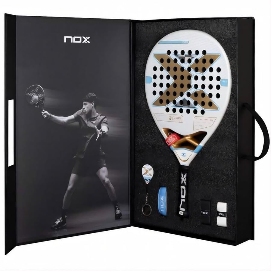 Nox AT10 Luxury Genius 18K Alum Buenos Aires P1 2025 Padel Pack