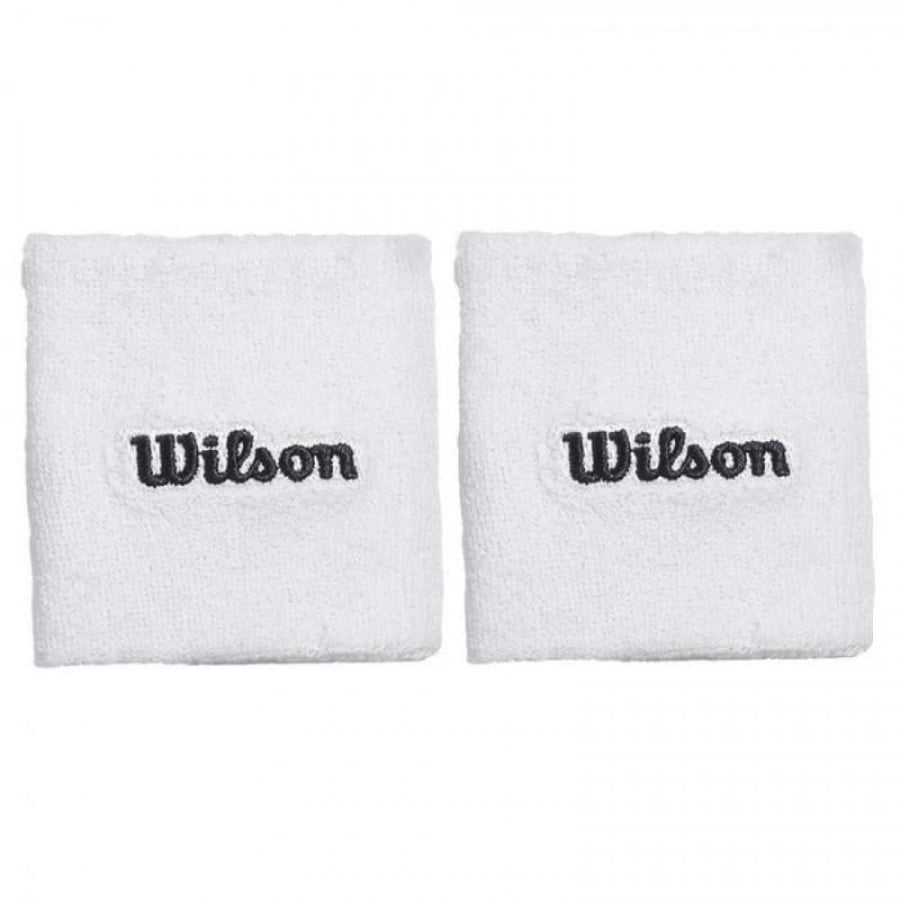 Wilson Wristbands White 2 Units