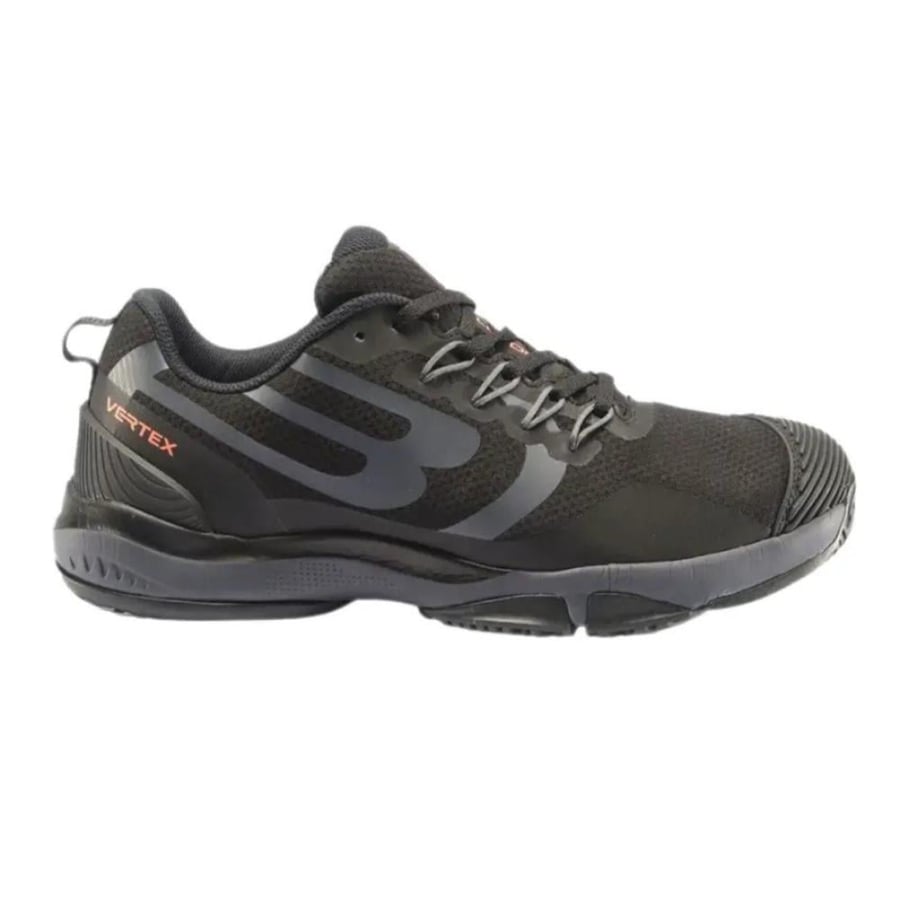 Bullpadel Vertex Hybrid Fly 22I Black Dark Grey Padel Shoes