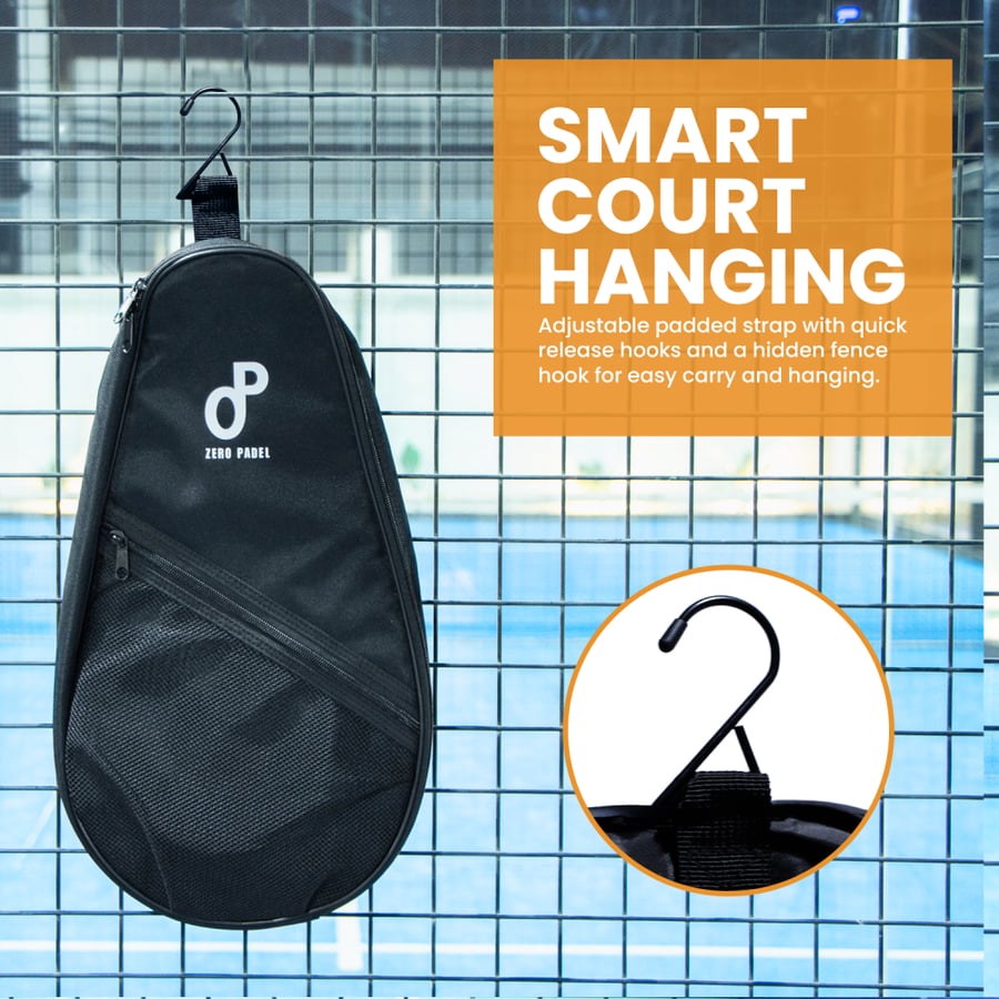 Zero Padel Racket Bag Cover - Black